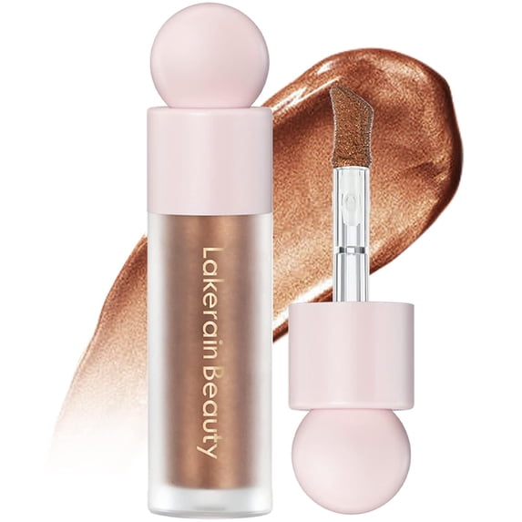 Erinde Liquid Highlighter Makeup, Face bronze highlighter Makeup Stick, silky smooth,04# CANDLELIGHT