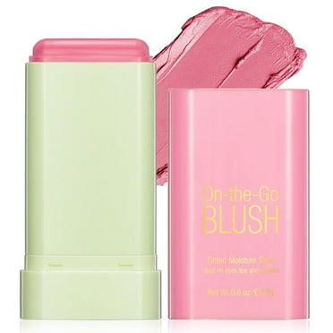 Erinde Multi-Use Makeup Blush Stick, Soft Cream On-the-Go & Blendable Blush Stick, Shy Pink, 2.08 oz.