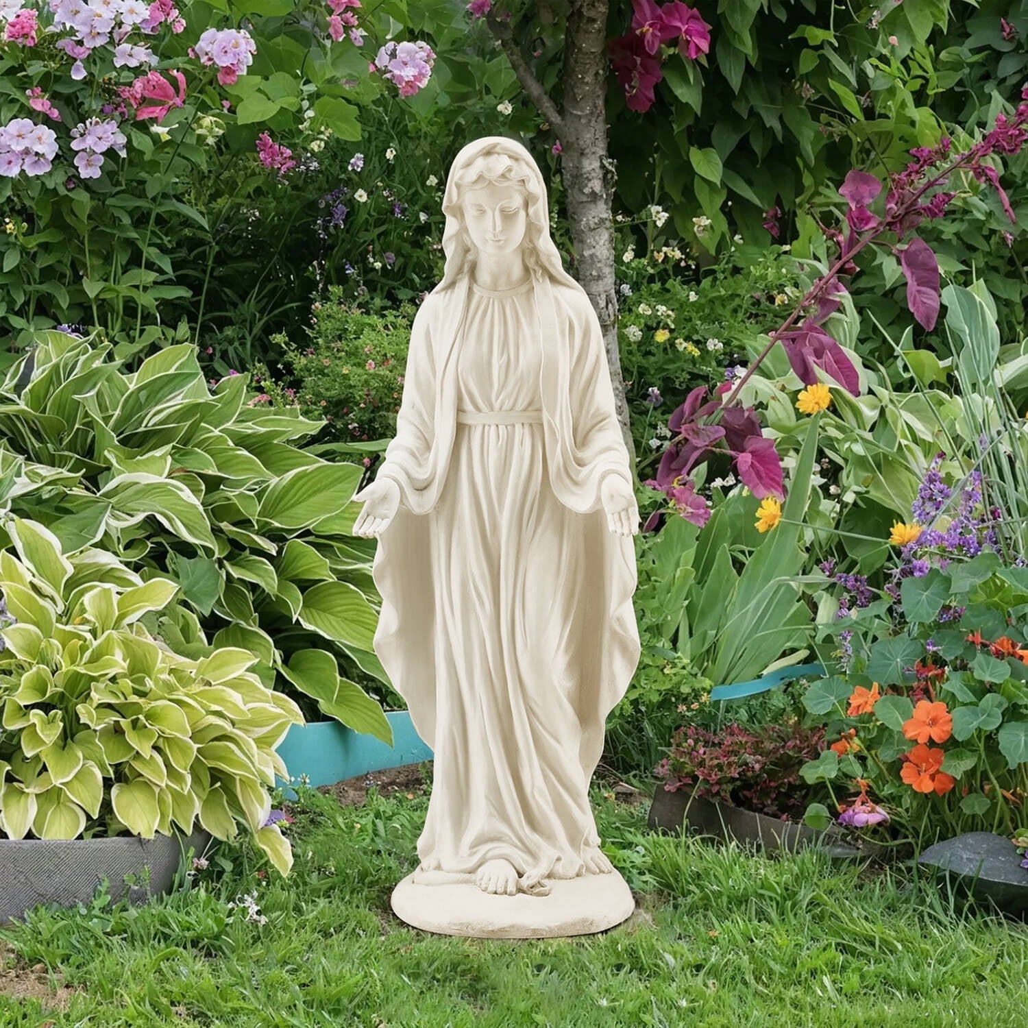 Blessed Virgin Mary Outdoor Statue