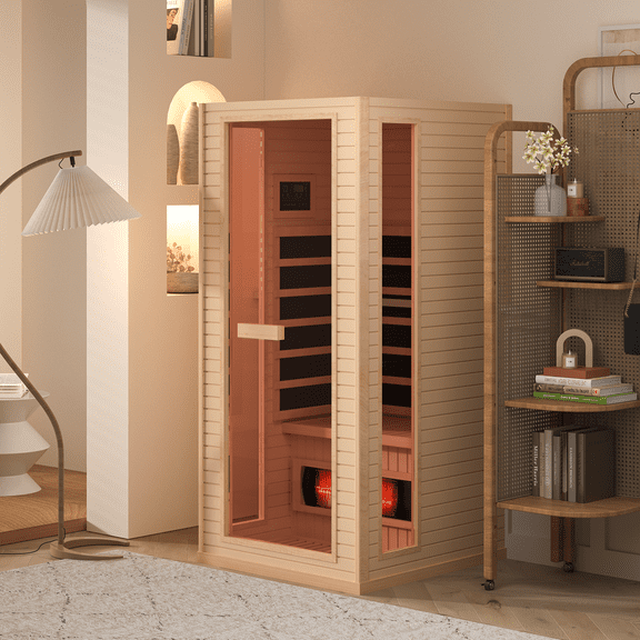 Erinnyees Indoor Single Infrared Sauna, Home Sauna