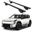 thumbnail image 1 of Erkul 220lbs Roof Rack Cross Bars for Kia EV9 2024-2025 GT-Line | Aluminum Crossbars with Anti-Theft Lock for Rooftop with Raised Rails | Black, 1 of 7