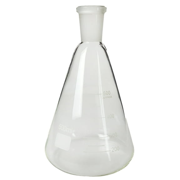 Erlenmeyer Flask, 24/40 Ground Glass Joint, 500ml
