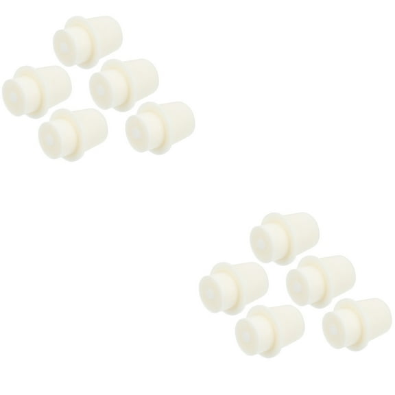 Erlenmeyer Flask Stopper Cork Seal Laboratory Test Tube Bungs Stoppers for Bottle 10 Pcs