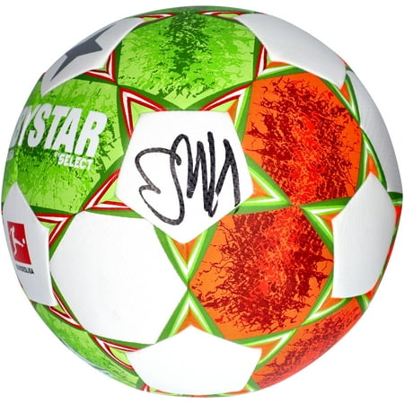 Erling Haaland Bundesliga Autographed Logo Soccer Ball - Fanatics Authentic Certified