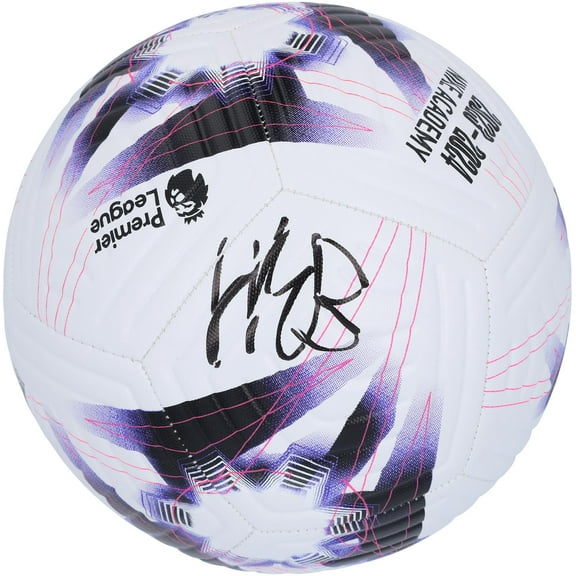 Erling Haaland Manchester City Autographed 2023-24 Premier League Academy Soccer Ball - Fanatics Authentic Certified