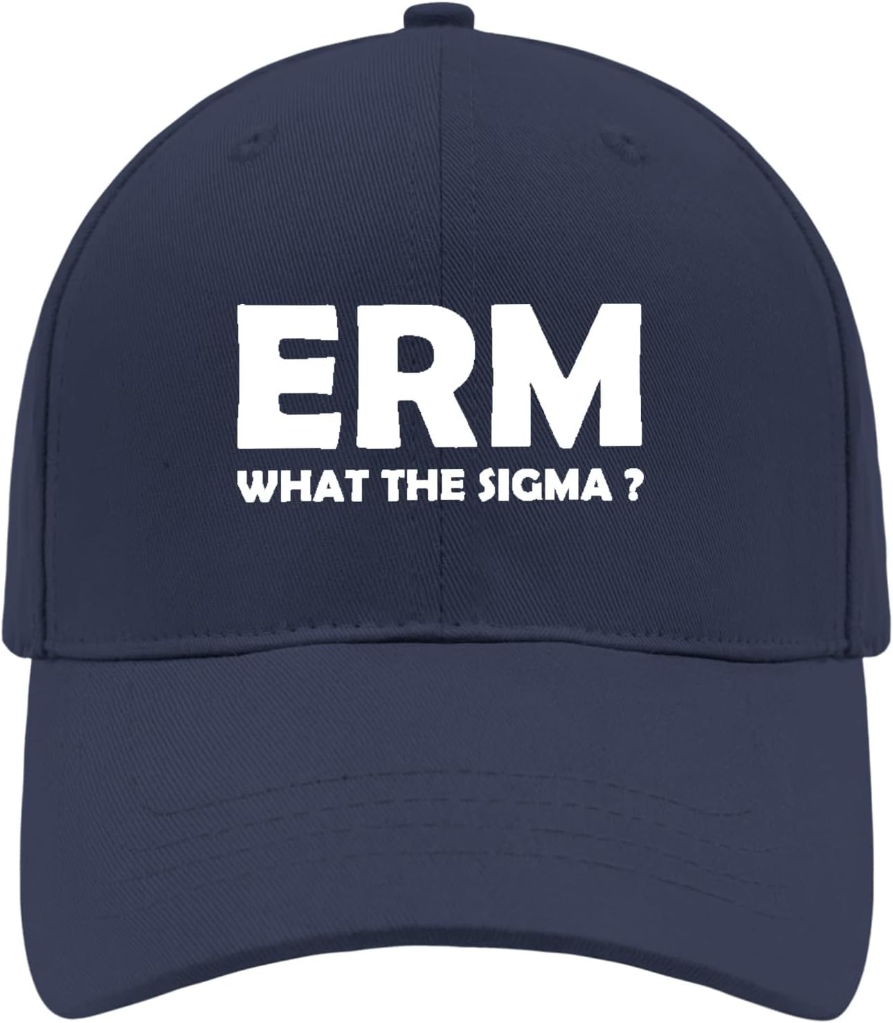 Erm What The Sigma Brainrot Meme Hats for Women Cool Hat for Womens Gym