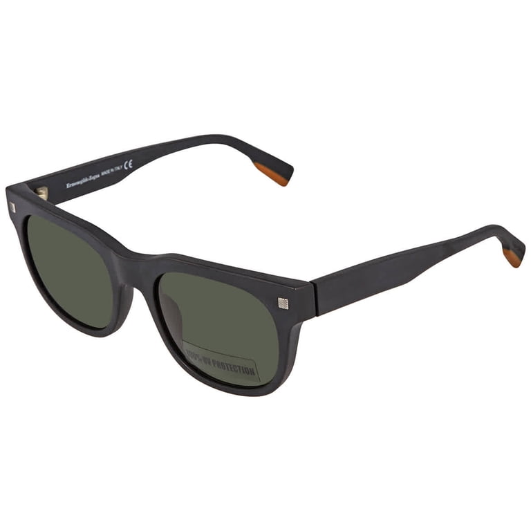 Ermenegildo Zegna Dark Green Rectangular Men display picture 2