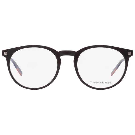 Ermenegildo Zegna Black Men Glasses Frame
