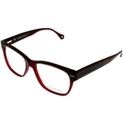 Ermenegildo Zegna Eyeglasses Frame Unisex Havana Red Rectangular VZ3664 AMPR