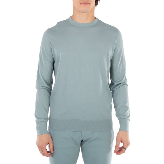 Ermenegildo Zegna Long-Sleeve Cotton Sweatshirt, Brand Size 48 ( US Size 38 )