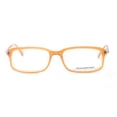 thumbnail image 1 of Ermenegildo Zegna Men or Womens Eyeglasses VZ3519 6DS Brown 53 17 135 Rectangle, 1 of 5