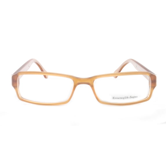 Ermenegildo Zegna Brown Plastic Frames