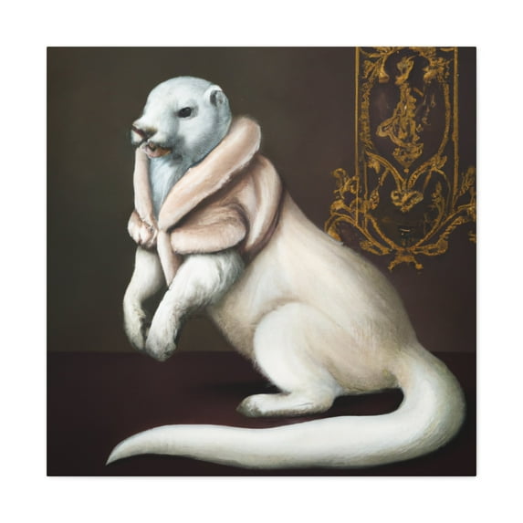 Ermine in Splendor - Canvas