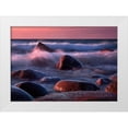 thumbnail image 1 of Ernemann, Lothar 14x11 White Modern Wood Framed Museum Art Print Titled - Ruegen Brandung, 1 of 4