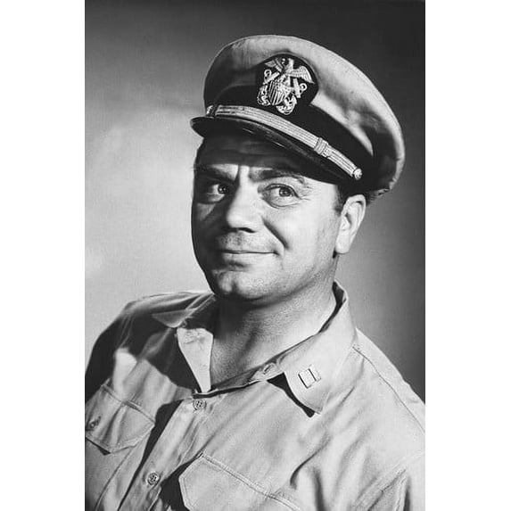 Ernest Borgnine B&w 24x36 Poster Mchale's Navy