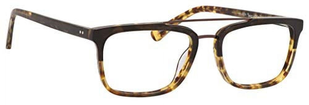 Ernest Hemingway Blue Light Filter&A/R Lenses H4825 Reading Glasses Olive/Amber 54 mm