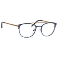 thumbnail image 1 of Ernest Hemingway H4832 Women’s Round Reading Eyeglasses in Navy/Bronze 49 mm, 1 of 2