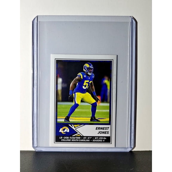 Ernest Jones 2024 Panini NFL Sticker #517 Los Angeles Rams