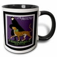 thumbnail image 1 of 3drose, Ernest Montauts Leopard 1900, 15oz Two-tone Black Mug, 1 of 6