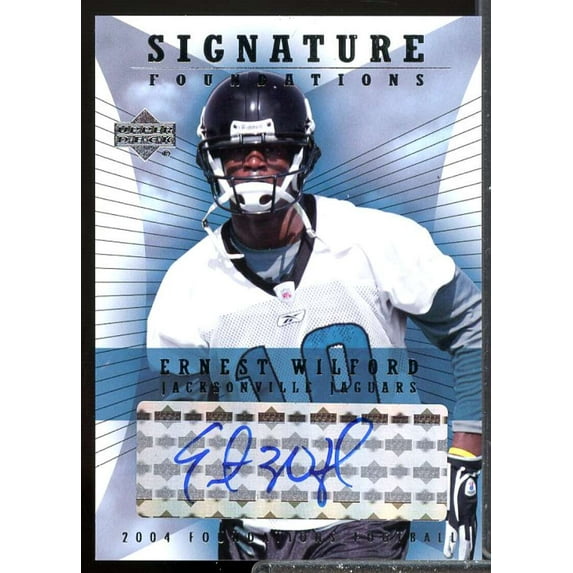 Ernest Wilford 2004 Upper Deck Foundations Signature Foundations Auto #SFEW