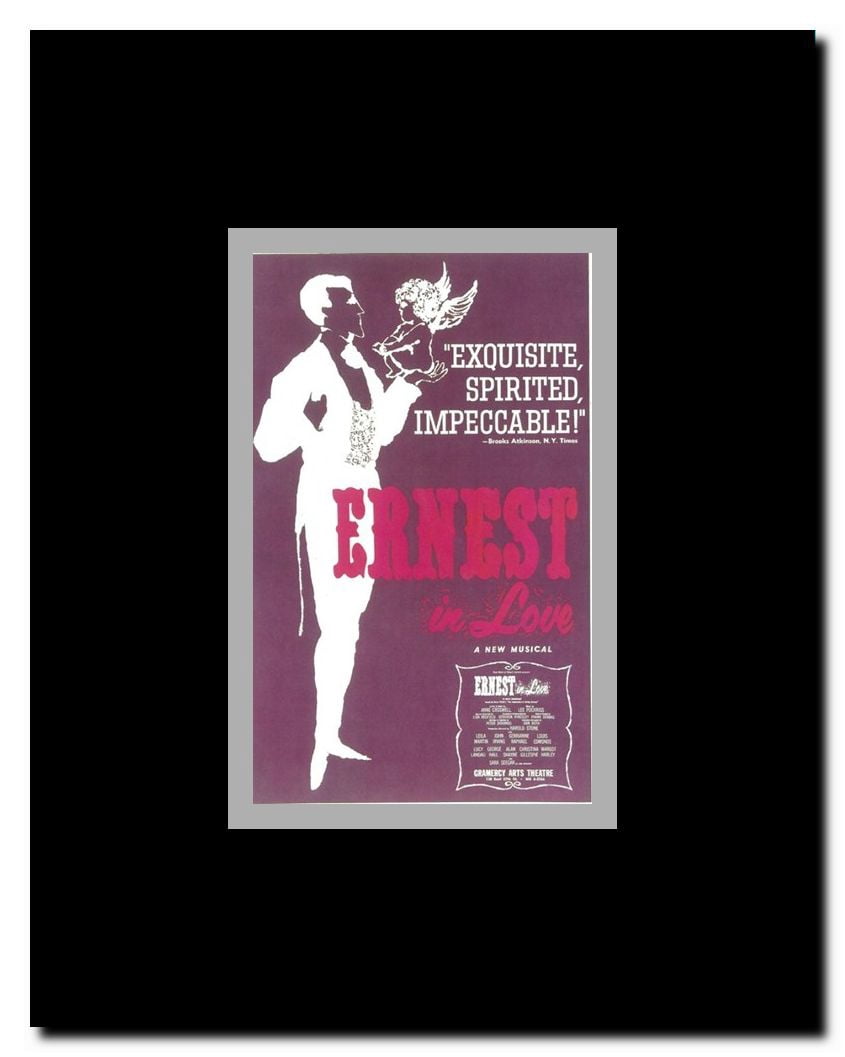 Ernest in Love (Broadway) Framed Movie Poster