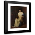 thumbnail image 1 of Ernesto de la Cárcova 18x24 Black Modern Framed Museum Art Print Titled - Portrait of the Author's Wife (1914), 1 of 5