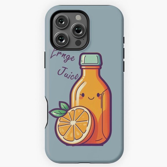 Ernge Juice Orange Juice Funny Meme Phone Case for iPhone 16 15 14 13 12 11 Pro Max