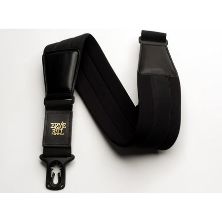Ernie Ball 3" Wide Neoprene Poly Lock Comfort Guitar Strap