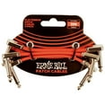 thumbnail image 1 of Ernie Ball Flat Ribbon 3 Inch Patch Cable 3 Pack, 1 of 12