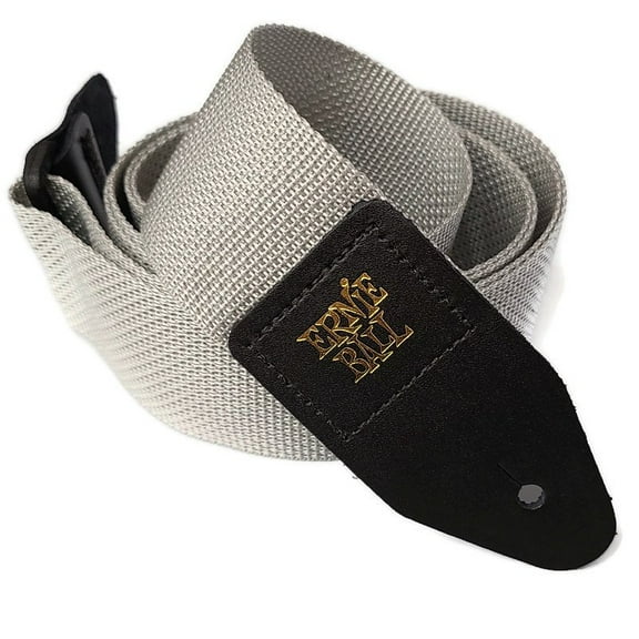 Ernie Ball P04046 Polypro 2 in. Guitar Strap - Gray