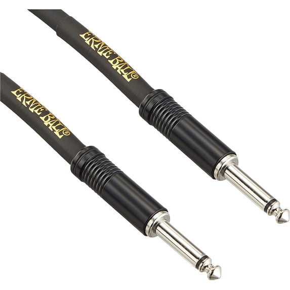 6Ft Strght/Strght Speaker Cable Black Bl