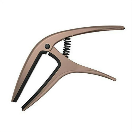 Ernie Ball Axis Dual Radius Capo, Pewter, for Electric/Acoustic Guitars
