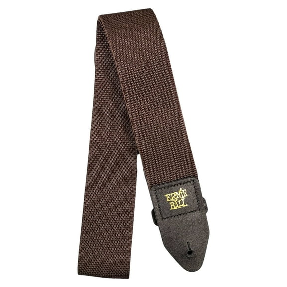 Ernie Ball Polypro Guitar/Bass Strap - Brown