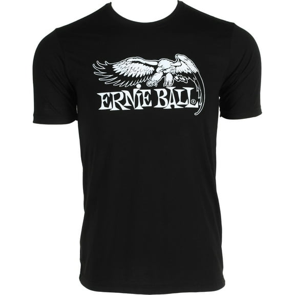 Ernie Ball Classic Eagle T-Shirt - Black, Large