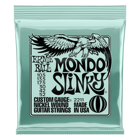 Ernie Ball Electric Guitar String Nickel Plated steel, 5.50 in