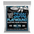 thumbnail image 1 of Ernie Ball Extra Slinky Flatwound Bass Guitar Strings, 40-95 Gauge (P02815), 1 of 3