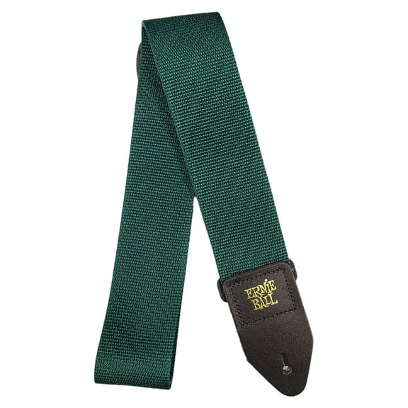 Ernie Ball Polypro Guitar/Bass Strap - Forest Green