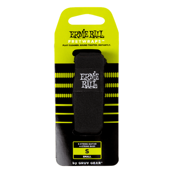 Ernie Ball Fretwrap by Gruv Gear , for 6-String Guitar and 4-String Bass - Small