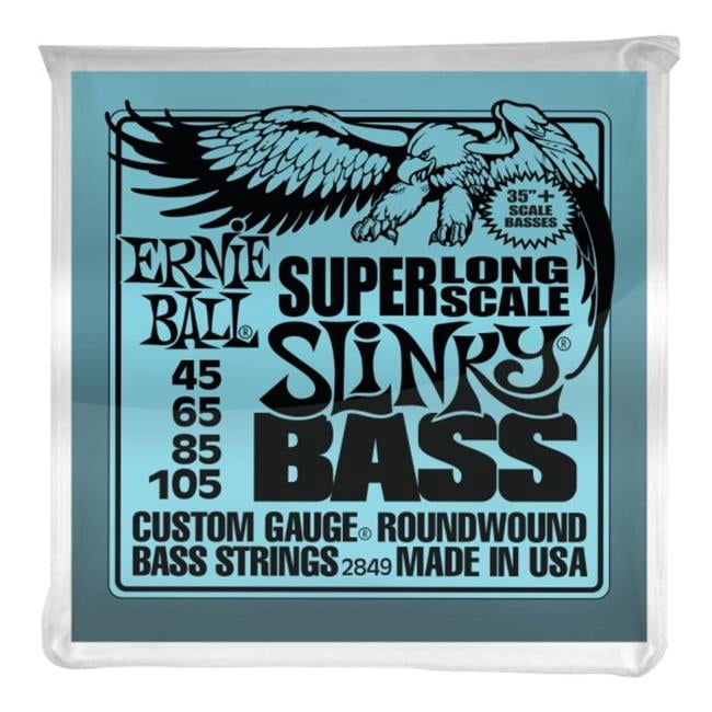 Ernie Ball Guitar Nickel Wound Slinky Bass Strings