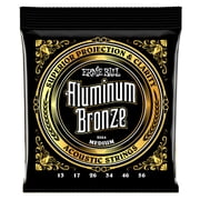 Ernie Ball Aluminum Bronze Medium Acoustic Guitar Strings 13-56