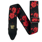 Ernie Ball 2" Tango Rose Jacquard Strap