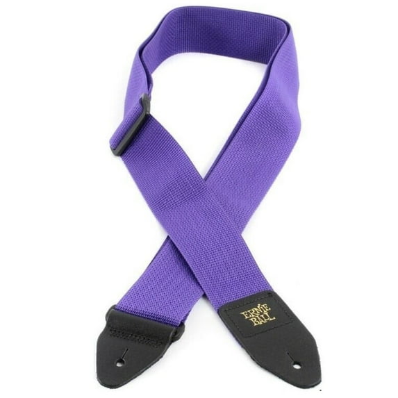 Ernie Ball Polypro Guitar/Bass Strap - Purple