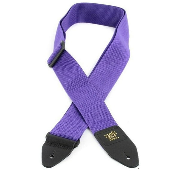 Ernie Ball Polypro Guitar/Bass Strap - Purple