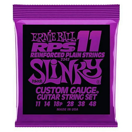 Ernie Ball Power Slinky RPS Nickel Wound Electric Guitar Strings - 11-48 Gauge