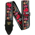 thumbnail image 1 of Ernie Ball Jacquard Guitar Strap - Redbird Rising, 1 of 2