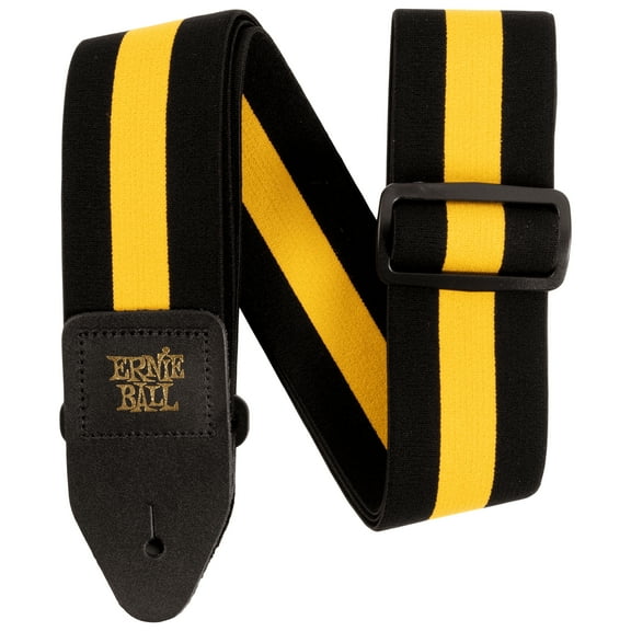 Ernie Ball Comfort Stretch Guitar/Bass Strap - Racer Yellow