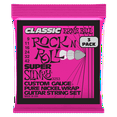thumbnail image 1 of Ernie Ball Super Slinky Classic Rock n Roll Nickel Electric Guitar Strings, 3-Pack, 1 of 2