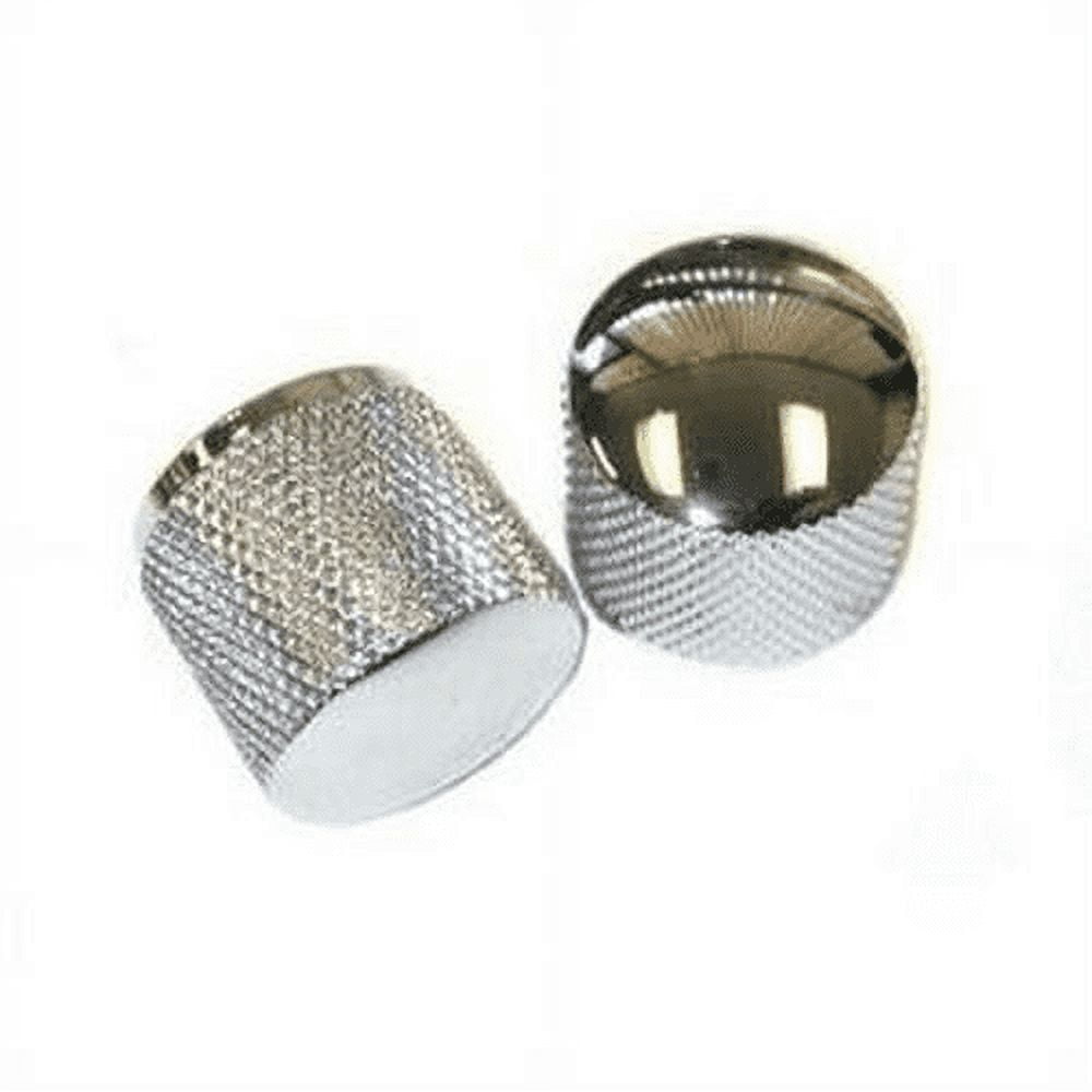 Ernie Ball Telecaster Knobs Chrome Plated Brass, Set of 2