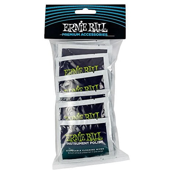 Ernie Ball Wonder Wipes Instrument Polish 20 Pack