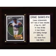 thumbnail image 1 of Ernie Banks Cubs 6'' x 8'' Plaque, 1 of 1